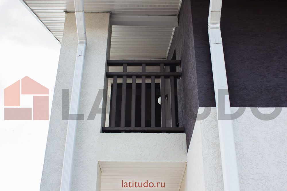 Ограждения ДПК для балкона