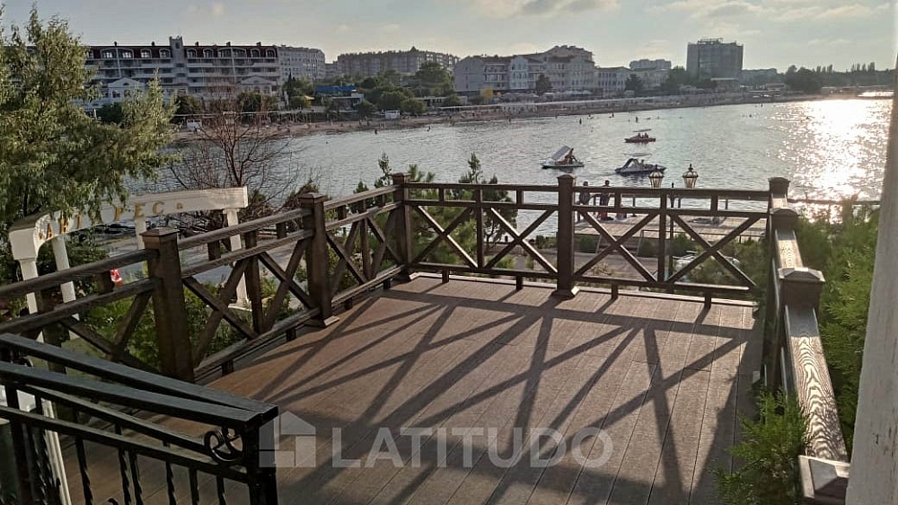 Ограждения Латитудо 3D на террасе 2 этажа в Cевастополе